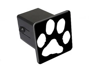 Paw Print - Tow Trailer Hitch Cover Plug Truck Pickup RV - Picture 1 of 1