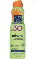 Kiss My Face Organics Mineral Continuous Spray Sunscreen SPF 30 6oz
