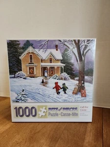 1000 piece Bits and Pieces Jigsaw Puzzle "Call For Cocoa" Sealed New #49825 - Picture 1 of 6
