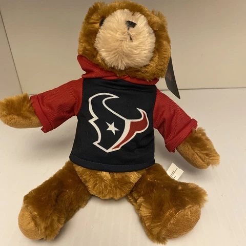Houston Texans Plush Bear Cover
