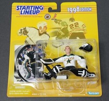 Ed Belfour Dallas Stars 1998 Starting Lineup Figure & Upper Deck Card NEW