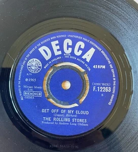 THE ROLLING STONES 19TH NERVOUS BREAKDOWN 7" SINGLE DECCA (1966) VG+ ENGLAND - Picture 1 of 4