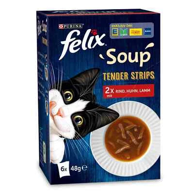 Felix Soup Tender Strips Land (6x 48g Packung) - Bild 1 von 2