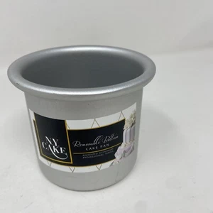 N.Y. Cake Removable Bottom Round Cake Pan Anodized Aluminum 3” x 3” Professional - Picture 1 of 7