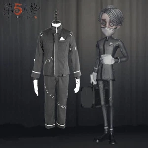 Identity V Aesop Carl Cosplay Costume Mens Suit Mask Gloves Full Set Halloween - Picture 1 of 14