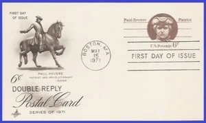 USA5 #UY22 U/A ARTCRAFT FDC Paul Revere - Imagen 1 de 1