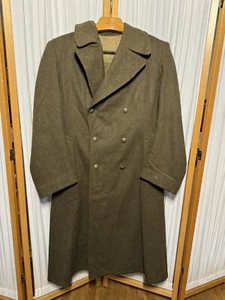 Antimite Definitif Vintage 40s WWII French Wool Military Jacket Peacoat 42" - Picture 1 of 10