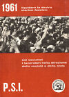 TESSERA P.S.I. Anno 1961 (Bollini) - Partito Socialista Italiano