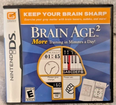 Brand New Nintendo DS Brain Age 2 Game Cartridge - Image 1 of 2