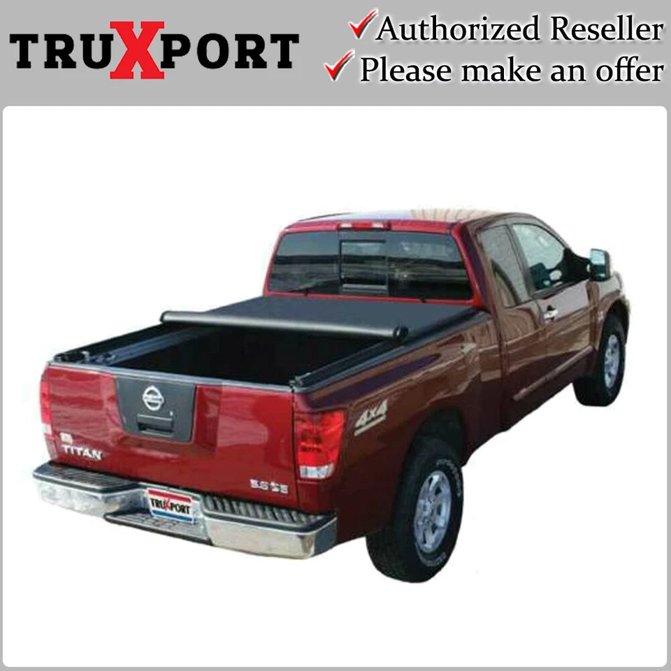 Truxedo TruXport Roll Up Cover for 2005-2021 Nissan Frontier 4'11" Short Bed - Image 1 of 4