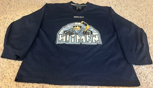 Vintage Bauer USPHL Hockey League NY NJ Hitmen Jersey Shirt #4 Mens Size XL - Picture 1 of 3