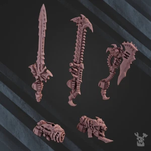 Nocturnal Lords Commander Weapons Upgrade Set  DakkaDakka  - Picture 1 of 4