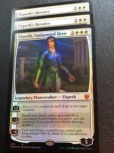 FOIL ELSPETH, UNDAUNTED HERO x1 +fetch Cards MTG N/M Ships Free - Picture 1 of 2