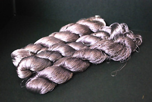 Japanese Silk Embroidery fine Thread for Kimono Furisode Iced Purple 78g F/S