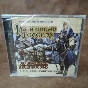 3 Rise of the Runelords: Hook Mountain Massacre Pathfinder Paizo Audio Adventure - Picture 1 of 2