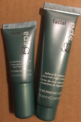 2x BC Mini Spa Facial Defend & Restore Ultra Rich Night Creme. Discontinued item - Image 1 of 4