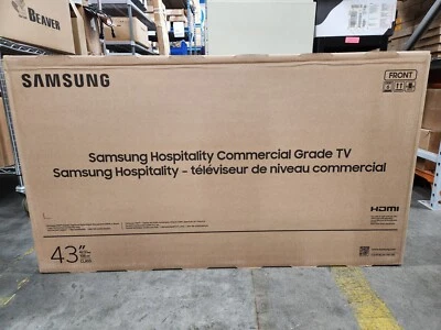 Samsung HT690 HG43NT690UF 43" Class Smart LED Hospitality TV - 4K UHDTV - Image 1 of 3