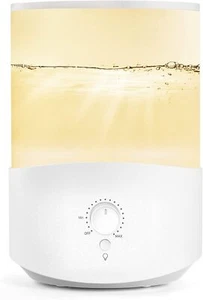 2in1 Humidifiers for Bedroom 2.5L Cool Mist Humidifier &Diffuser Colorful Light - Picture 1 of 8