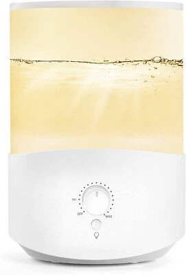 2in1 Humidifiers for Bedroom 2.5L Cool Mist Humidifier &Diffuser Colorful Light - Image 1 of 4