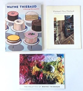 DREI WAYNE THIEBAUD KUNSTMONOGRAPHIEN / AUSSTELLUNGSKATALOGE - Bild 1 von 9