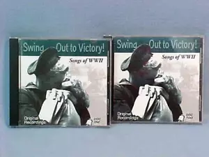 Swing Out to Victory: Original Recordings of WW2 Various Songs ~ Two Disc CD Set - Picture 1 of 4