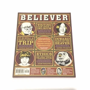 THE BELIEVER MAGAZINE #92 Apolaustic Sept ‘12 NEW - Imagen 1 de 3