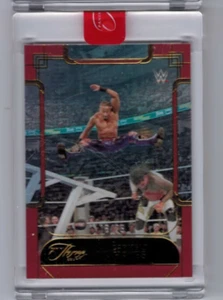 2024 Panini Three Count WWE Carmelo Hayes Red Base #'ed 18/25 #15 - Picture 1 of 1
