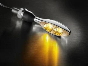 Kellermann Intermitente Micro 1000 Extremo" Cromo" ( Ece Comprobado) - Imagen 1 de 3