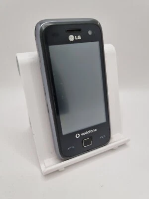 LG GM750 Black Vodafone 128MB 3.0" 5MP Windows Mobile Smartphone - Image 1 of 4