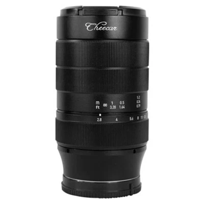 Cheecar 60mm F2.8 II MF Full Frame Macro lens for Canon Sony E Nikon M43 L Fuji - Image 1 of 4