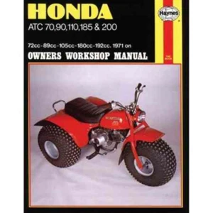 Manual Haynes Honda ATC70 90 110 185 200 1971-1985 Taller - Imagen 1 de 5