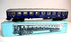 MARKLIN "HO" D-ZUG-WAGEN ÉLECTRIQUE REF 4032 Lg 25cm TRÈS BON ÉTAT ANNÉES 60 - Imagen 1 de 6