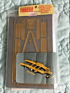 NOS VINTAGE SOUTH EASTERN FINECAST CAR TRANSPORT TRAILER 1/43 MODEL KIT RARE - Picture 1 of 7
