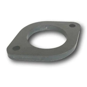 EXHAUST FLANGE PLATE 2" 2 BOLT MILD STEEL 90bc - Picture 1 of 3