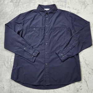 Clothing Arts Shirt Mens Large Pick Pocket Proof Travel Button Up Nylon - Picture 1 of 10