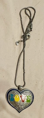 Collar Brighton Dazzling Love Heart Foto 1 de 2