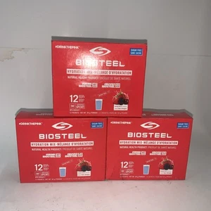 3 Biosteel HYDRATION Drink MIX Mixed Berry 12 Päckchen je 06/25 - Bild 1 von 3