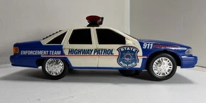 State Police Patrol Car New Bright Industrial Co 1994 Battery Operated. Working - Picture 1 of 8