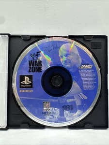 WWF War Zone (Sony PlayStation 1, 1998) TESTED - Picture 1 of 2