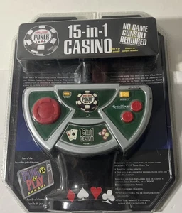 World Series Of Poker Casino Game 15 in 1 Plug It & Play To TV Arcade New NIP - Picture 1 of 6