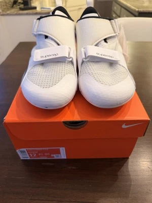 NUEVO Nike SuperRep Ciclismo Bicicleta Ciclismo Zapatos Blanco/Negro CW2191-100 Para hombres 12 Foto 1 de 4