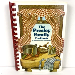 The Presley Family Cookbook Signed By Vester Presley Spiralbound 1985 VTG Elvis - Picture 1 of 17
