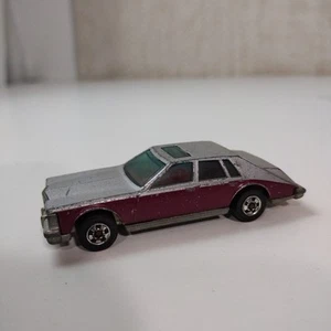 Hot Wheels Cadillac Seville Maroon/Silver 1980 Hong Kong - Picture 1 of 15