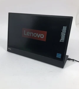 Lenovo ThinkVision M15 15.6” FHD WLED LCD Portable Mobile Monitor - See Desc - Picture 1 of 6