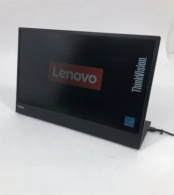 Lenovo ThinkVision M15 15.6” FHD WLED LCD Portable Mobile Monitor - See Desc - Image 1 of 4