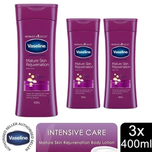 Vaseline Intensive Care Body Lotion, Mature Skin Rejuvenation, 3 Pack, 400ml - Picture 1 of 11