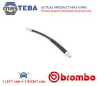 T 68 029 BRAKE HOSE LINE PIPE REAR INNER BREMBO 2PCS NEW OE REPLACEMENT