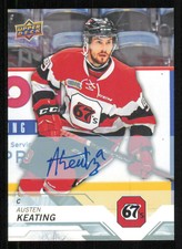 2018-19 Upper Deck CHL AUTO #55 Austen Keating C