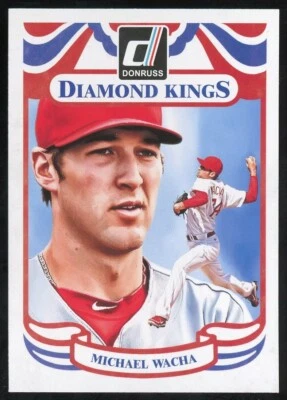 2014 Donruss Michael Wacha Diamond Kings St. Louis Cardinals #228 - Изображение 1 из 2