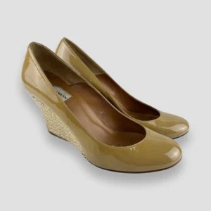 LANVIN VINTAGE 90s WOMENS SIZE 8 EU 38 ESPADRILLE WEDGES - Picture 1 of 7